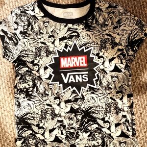 Vans shirt- marvel